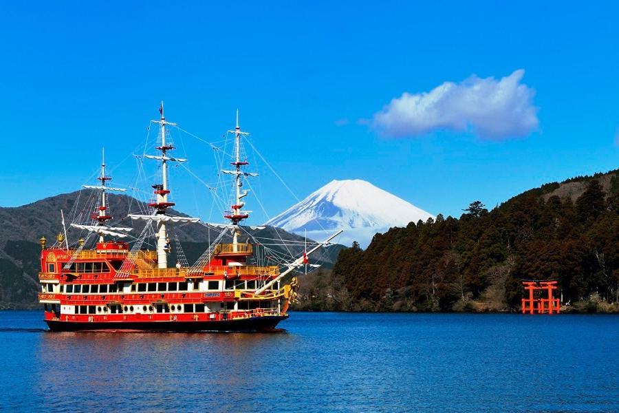 New Open『天然温泉』芦ノ湖畔の完全貸切別荘 Hakone Exteriér fotografie